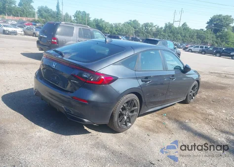 2025 Honda Civic Sport z USA, uszkodzony, nr VIN 19XFL2H89SE013699